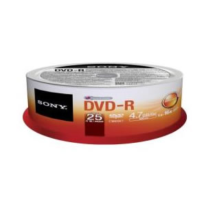 Dvd R Sony 25dmr47sp Accucore